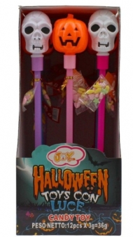 JOYGUM GIOCHI PZ.12 HALOWEEN TOYS CON LUCE